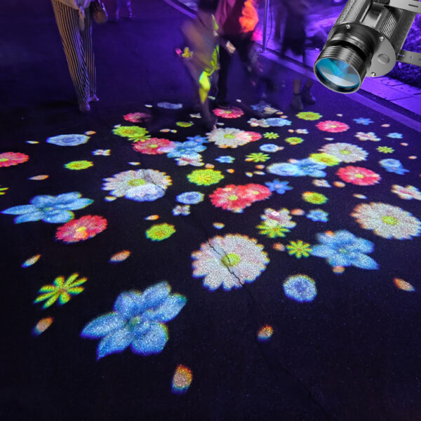 YoiJoys Waterproof Creative Pattern Decoration For Street Home DJ Bar Projector Logo Lamp With HD Moving Head DJ Lights - Image 7