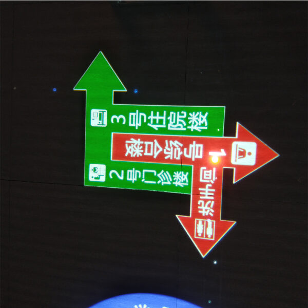 YoiJoys Commercial Working Zone Advertising Logo Sign Gobo Projector Logo Light With Rotating - Image 6