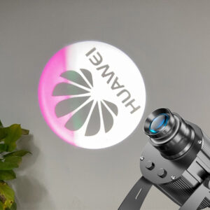 2024 Yoijoys Professional Advertising Lights 50W Auto Color Changing Gobo Logo Projector Light Waterproof IP67 Outdoor Rotation