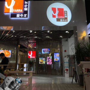 YoiJoys 40W Outdoor waterproof 4 images static Gobo Logo Projector Light With remote control