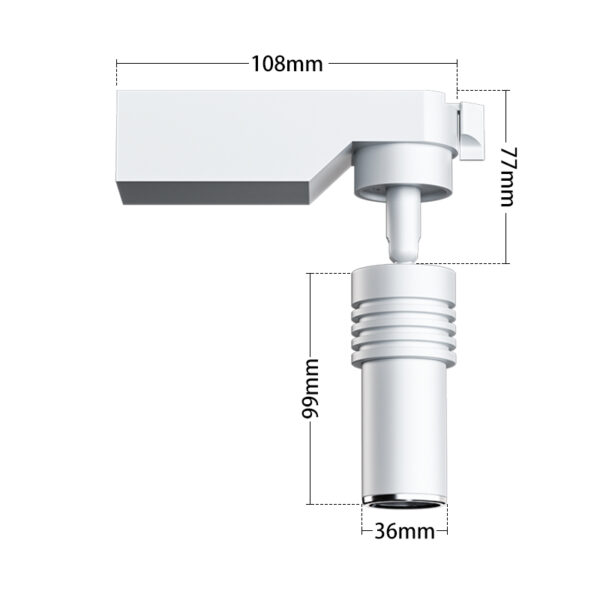 YoiJoys Advertising Lights Home Decoration Track Mounted Style High Resolution Gobo Led Projection Lamp Christmas Decoration - Image 3