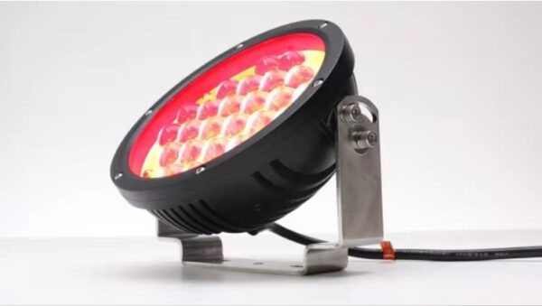 Yoijoys 72W Overhead Crane Led Pedestrian Warning Light Blue Spot Red Line Pattern - Image 2