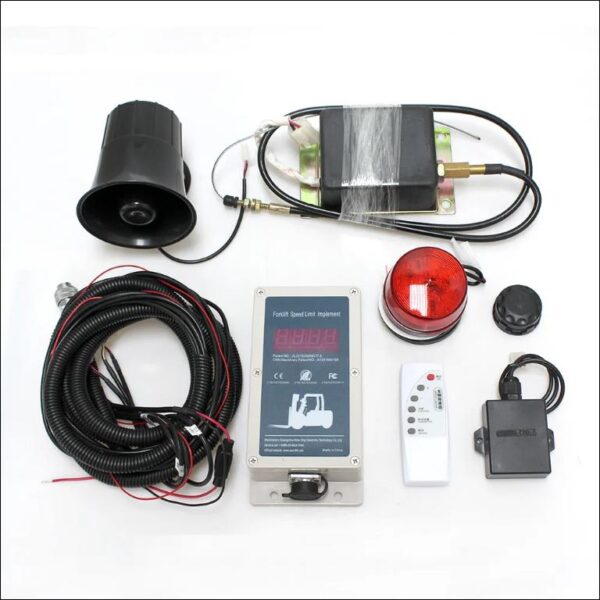 Yoijoys Forklift speed limiter with speed sensor alarm waterproof overspeed alarm system for warehouse - Image 3