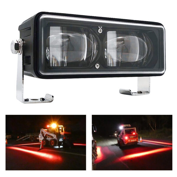 Yoijoys High quality super brightness led forklift mining truck safety line warning light waterproof danger spot remind light - Image 2