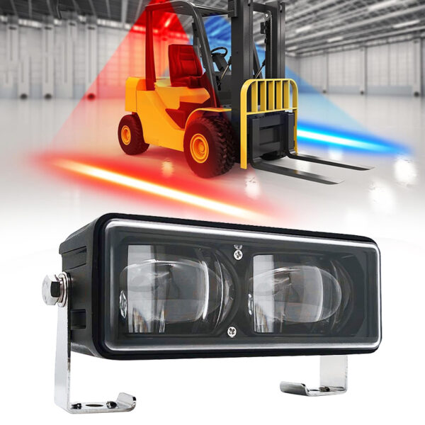 Yoijoys High quality super brightness led forklift mining truck safety line warning light waterproof danger spot remind light - Image 6