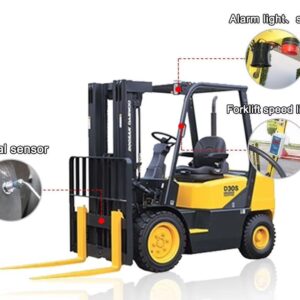 Yoijoys Forklift speed limiter with speed sensor alarm waterproof overspeed alarm system for warehouse