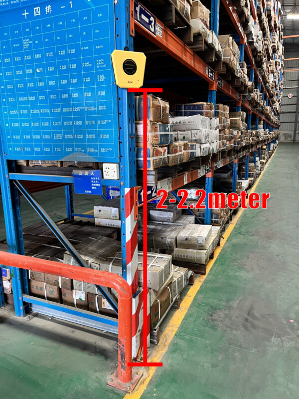 Yoijoys Traffic Zone Warehouse Corner Safety System Blind Corner Safety Alarm Forklift Pedestrian Anti Collision Alarm System - Image 5