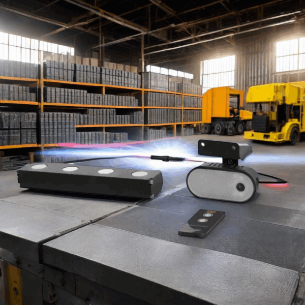 Yoijoys Rechargeable Red Infrared Laser Line Projectors for ForkLift Truck Pallet Location Laser Alignment System Fork Guide - Image 2